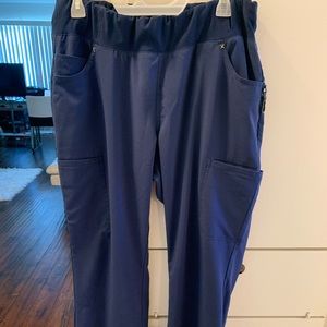 Cherokee infinity scrub pants navy blue